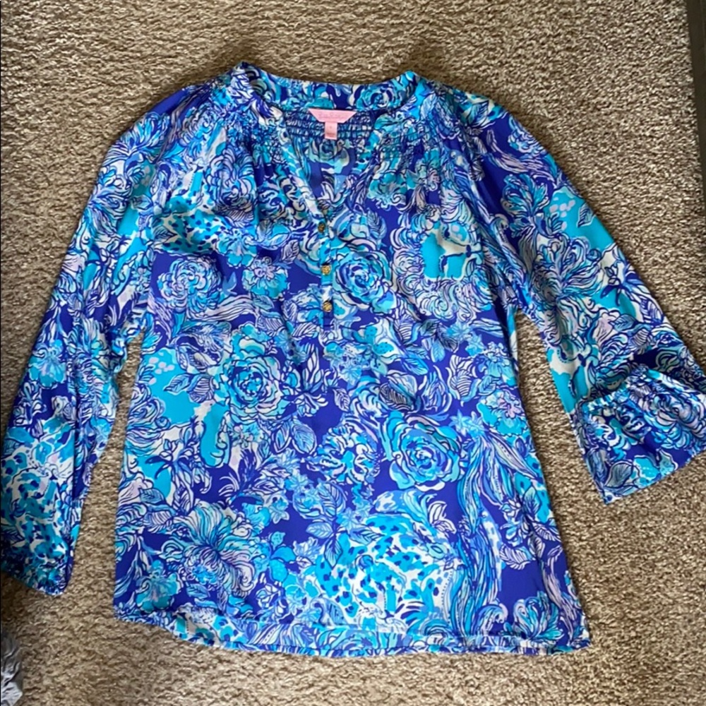 Lilly Pulitzer Silk Blouse